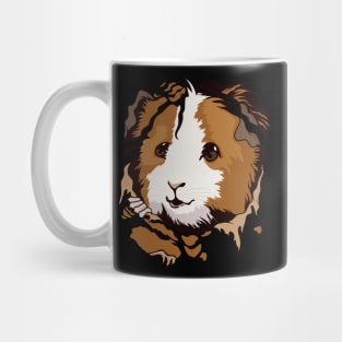 Guinea Pig Torn Clothes Ripped Ragged Cavy Mug